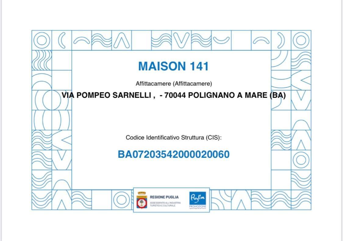 Maison 141 ポリニャーノ・ア・マーレ エクステリア 写真